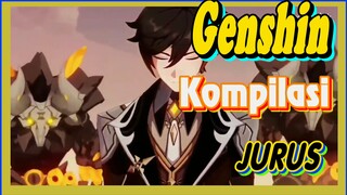 [Genshin, Kompilasi] Kompilasi jurus Zhongli dan Raiden Shogun