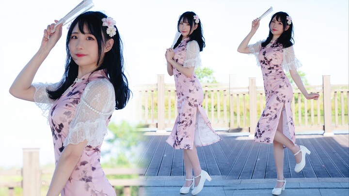 Peach Blossom Smile❀ Your round-faced and voluptuous cheongsam sister~