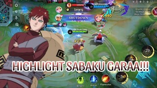 HIGHLIGHT SABAKU GARA!!!