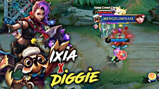 Combo Ixia x Diggie Lagi - Mobile Legends