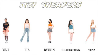 【ITZY】周偶'sneakers'五人同屏舞蹈直拍对比