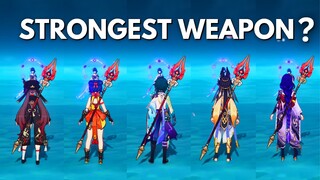 Staff of Homa WORTH?? Staff of Homa on 5 DPS!! [ Genshin Impact ]