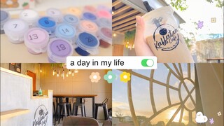 VLOG 01✿ radtech on duty, paint with me, deerma vacuum sesh 🖌🍃 #01