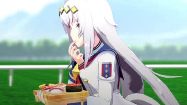 "Uma Musume: Pretty Derby Killer" She is eating sushi!