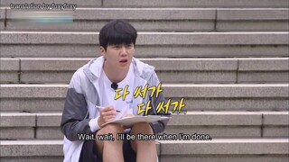 (ENG SUB) Kim Seon Ho writing Summer Vacation report (unaired / edited ver.)