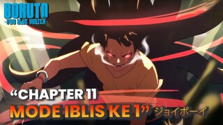 PERANG PERTAMA HIMAWARI SI JINCHURIKI KYUUBI - BORUTO TWO BLUE VORTEX CHAPTER 11 PREDIKSI