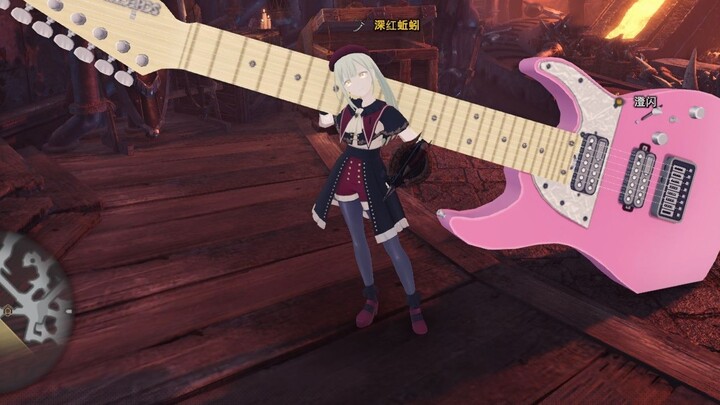 【MHWI/Appearance mod】ไม่มีใครสู้ได้! (อ้างอิงจาก F4) การแสดงชุดการแสดงของ Wakaba Mutsuki/Mortis mod