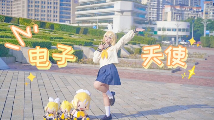[Newcomer's first submission ‖ Birthday work] ★Electronic Angel★ Renaissance! Kagamine Rin～