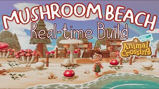 MUSHROOM BEACH: REALTIME BUILD // ANIMAL CROSSING NEW HORIZONS
