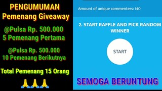 Pengumuman Pemenang Giveaway Ed Sikidua