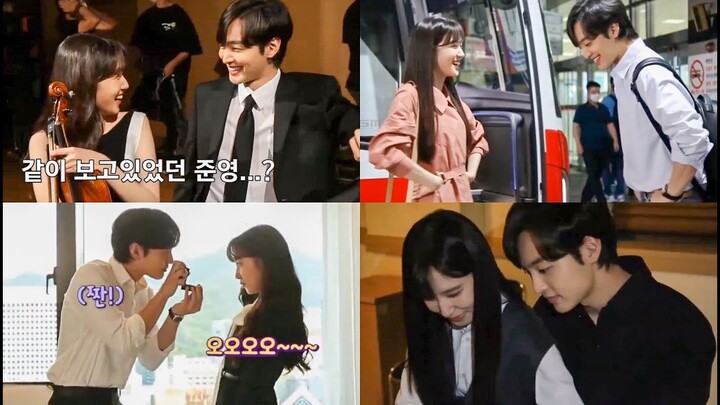 KIM MINJAE AND PARK EUNBIN REAL MOMENTS [ DO YOU LIKE BRAHMS? ]