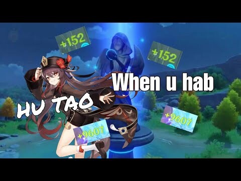 When u need to heal ur teammates but u hab Hu Tao