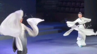 君霄双人水袖 两位分则各自天下无双，合则天下无双