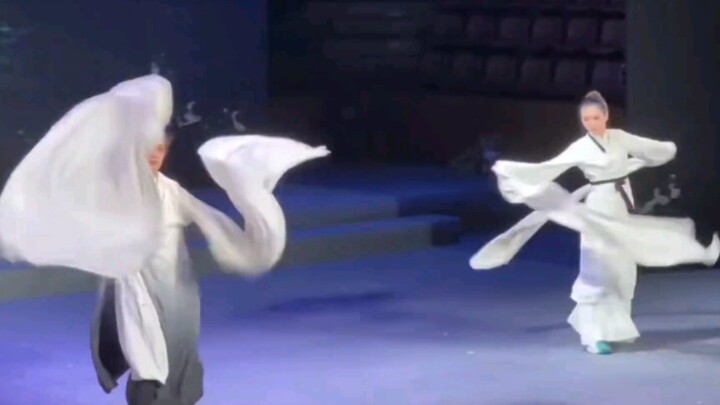 Jun Xiao's Double Water Sleeve Performance: Separated, each is unmatched in the world; together, the