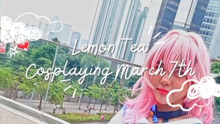 Lemon Tea Cosplaying March 7th ✨