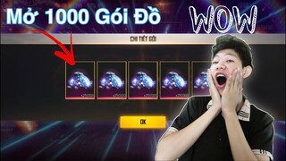 [Free Fire] Mở “1000” Gói Đồ 1 Pha Mở Đồ Đi Vào Lòng Người