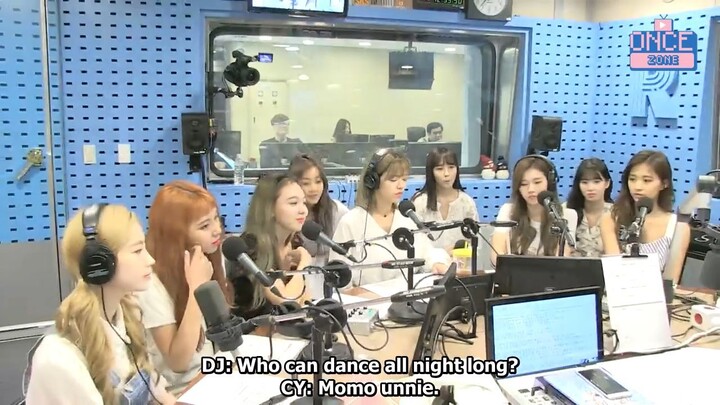 [ENG SUB] 180711 SBS Power FM Choi Hwajung's Power Time with TWICE - OnceZone