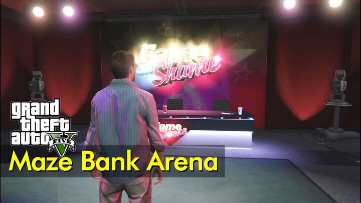 Fame or Shame Audition Room (Maze Bank Arena) | The GTA V Tourist