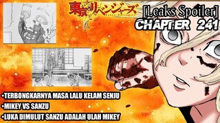 TOKYO REVENGERS CHAPTER 241 LEAKS SPOILER - MIKEY VS SANZU HARUCHIYO - MISTERI MASA LALU KELAM SENJU