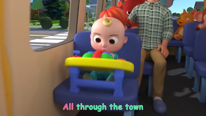 Wheels on the Bus | @CoComelon Nursery Rhymes & Kids Songs