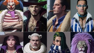 Artificial Intelligence Imagines Member Cross Guild in Real Life || One Piece