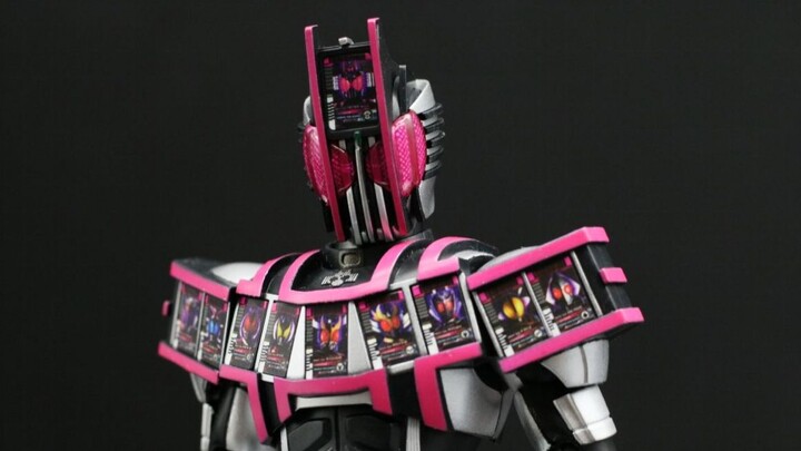 [グダ Speed Test] SHF Real Bone Sculpture Kamen Rider Decade Complete Form God Card DCD