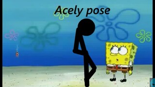 [Stickman x SpongeBob SquarePants] Weekly animation challenge for some ASFOG members