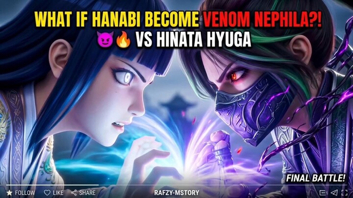 WHAT IF HANABI BECOME VENOM NEPHILA?! 😈🔥 VS HINATA HYUGA — FINAL BATTLE⁉️
