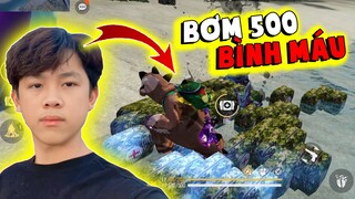 FREE FIRE | Quý Gặp Thánh Tank Bo Thử Thách Bơm 500 Bình Máu Nhưng Không Lại ?