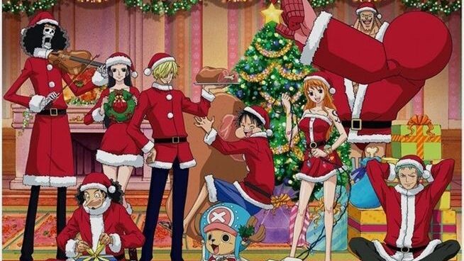 Strawhats sing Jingle Bells ❤️