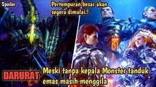 Meski Tanpa Kepala Monster Tanduk Emas Masih Menggila ‼😱Hong & Lei Shen Turun Tangan SWALLOWED STAR