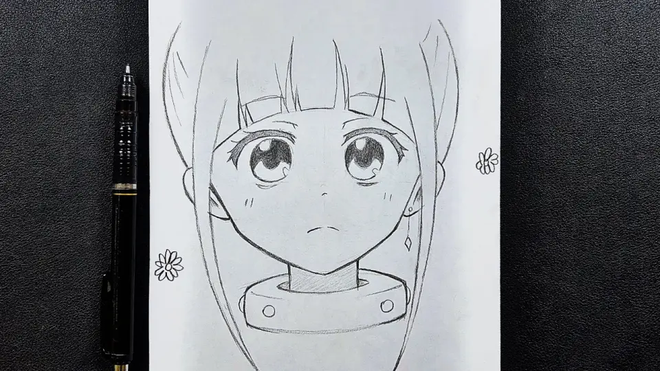 Easy anime sketch | how to draw cute anime easy step-by-step - Bilibili Easy anime sketch | how to draw cute anime easy step-by-step - Bilibili