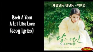 Scarlet Heart ost~ A LOT LIKE LOVE