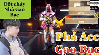 [Free Fire] Thông Gaming Trộm Acc Gao Bạc Đổi Tên Pet Thành Gái Troll Cô Ngân Và Cái Kết