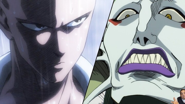 Saitama vs Rei Do Mar Dublado