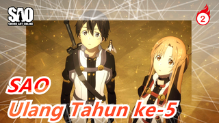 Sword Art Online|[Ulang Tahun ke-5]Ketika pedang hitam&putih bersilangan|Melindungimu_2