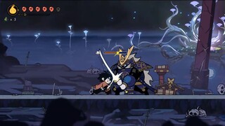 Seperti apa pertarungan bos yang dinominasikan untuk keduanya (Game Terbaik + Visual Terbaik)? Kalau