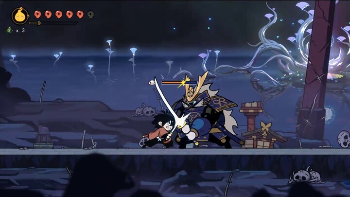 What does a boss battle that is nominated for both (Best Game + Best Visuals) look like? Then take a