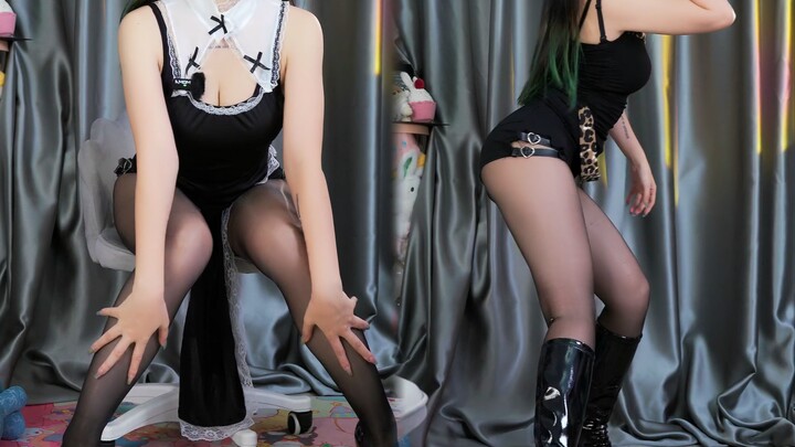 Real [Live Replay] Dance *1 + Clips: Leopard Print + Nun Outfit Change – 7 mins