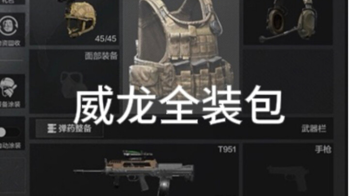 Dark Zone Breakthrough: Full Gear Pack for the Weilong—Become the Top-Shelf Soldier in Qiangnong (He