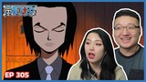 ROB LUCCI BACKSTORY! | One Piece Episode 305 Couples Reaction & Discussion