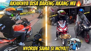 VLOG BARENG AKANG MV‼️MOYA BARU KELUAR DARI BENGKEL LANGSUNG DIGASKEUN🔥