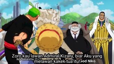 AKHIRNYA PERANG BESAR! EPIC BATTLE LUFFY VS SATURN & ZORO VS KIZARU DIMULAI! ONE PIECE