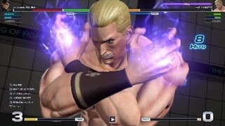 KOF14　ギース　24Hitレイジングコンボ　KOF15で性能がどうかわるのか…？