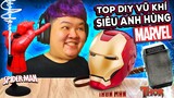 Chế Tạo Vũ Khí Chiến Đấu Anh Hùng Marvel (Mũ Iron Man, Búa Của Thor..)|Công Xưởng Sáng Tạo Mazk # 12