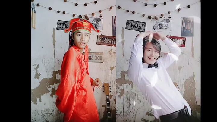 [Earthy‑style Bug] A broke‑up version of Stephen Chow??? Dressed like this, he actually does kind of