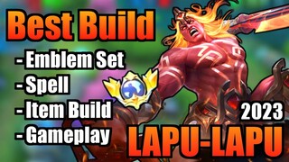 LAPU-LAPU BEST BUILD 2023 | TOP 1 GLOBAL LAPULAPU BUILD | LAPU LAPU - MOBILE LEGENDS | MLBB | PART 2