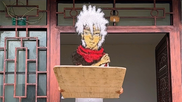 Sakata Gintoki from Gintama that fans asked me to make