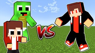 Baby JJ and Mikey VS Evil JJ (Minecraft Battle)