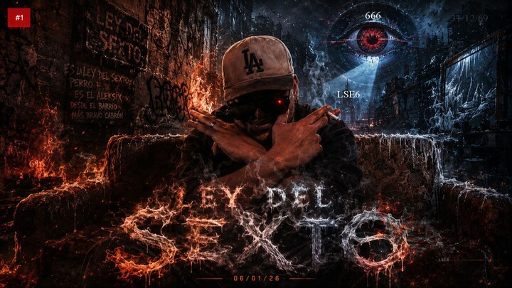 LEY DEL SEXTO — 第六之律 — AlekSix LM — Video Oficial / 官方MV (@leydelsexto)